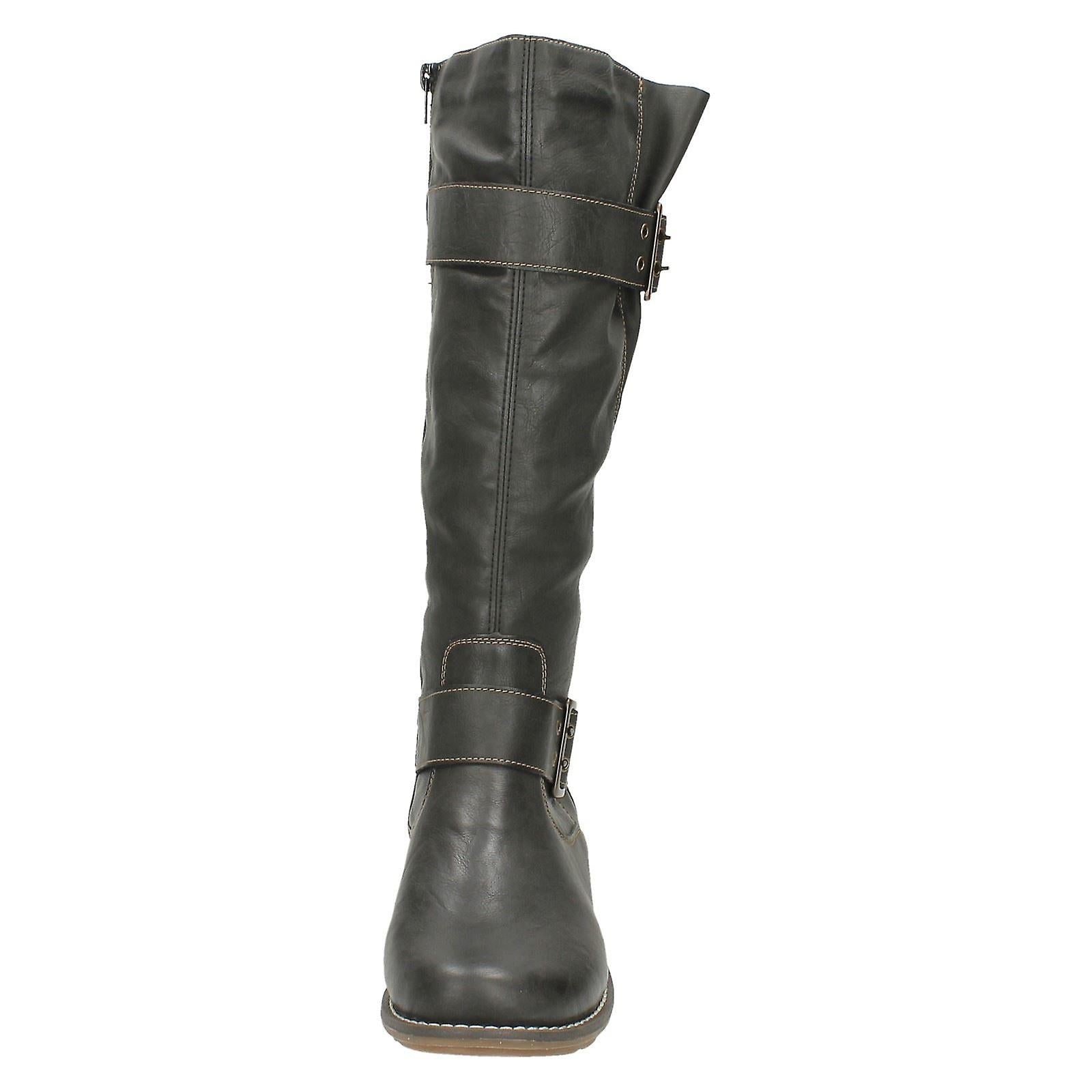 Remonte Women's R1073-02 Calf Boots Black