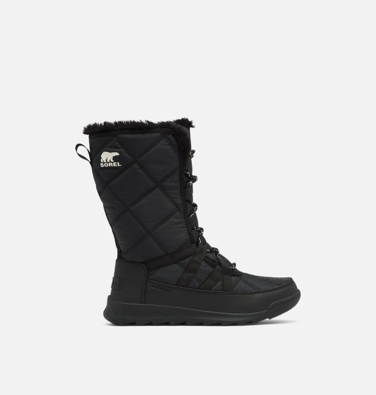 Sorel Women's Whitney II Tall Lace Waterproof Boots Black