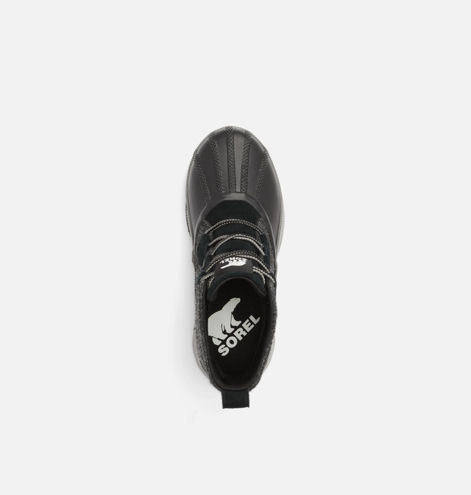 Sorel Women's Out N About IlI Classic Waterproof Boots Black, Sea Salt Felt