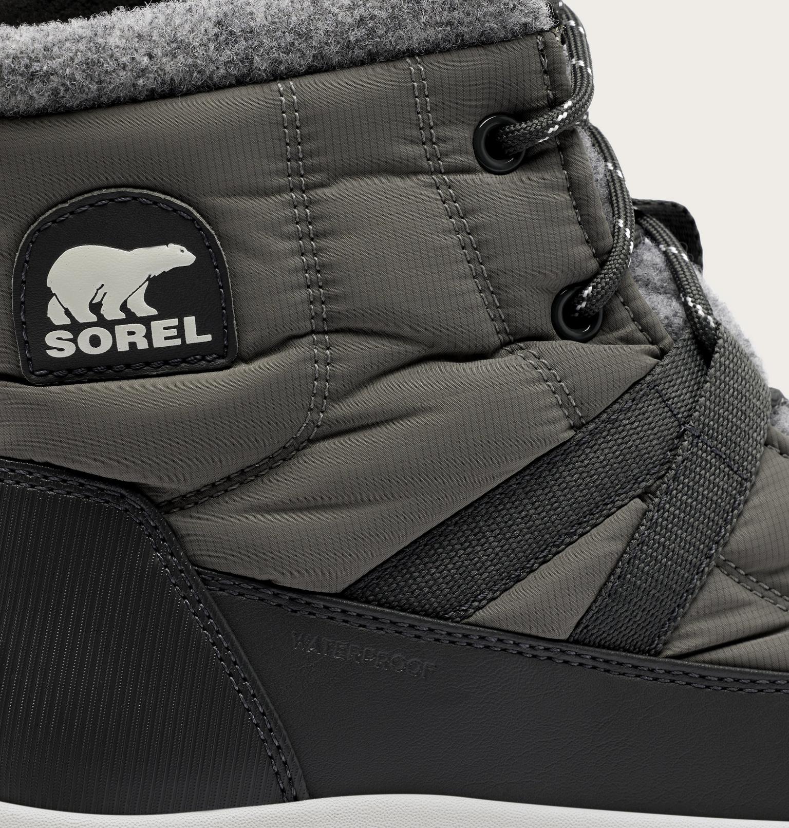 Sorel Women's Whitney III Mid WP Boots Quarry, Grill