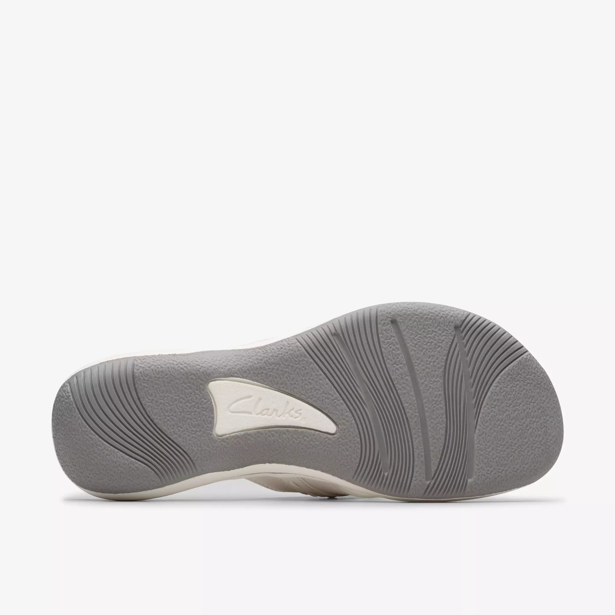 Clarks Women's Breeze Opal Sandals White
