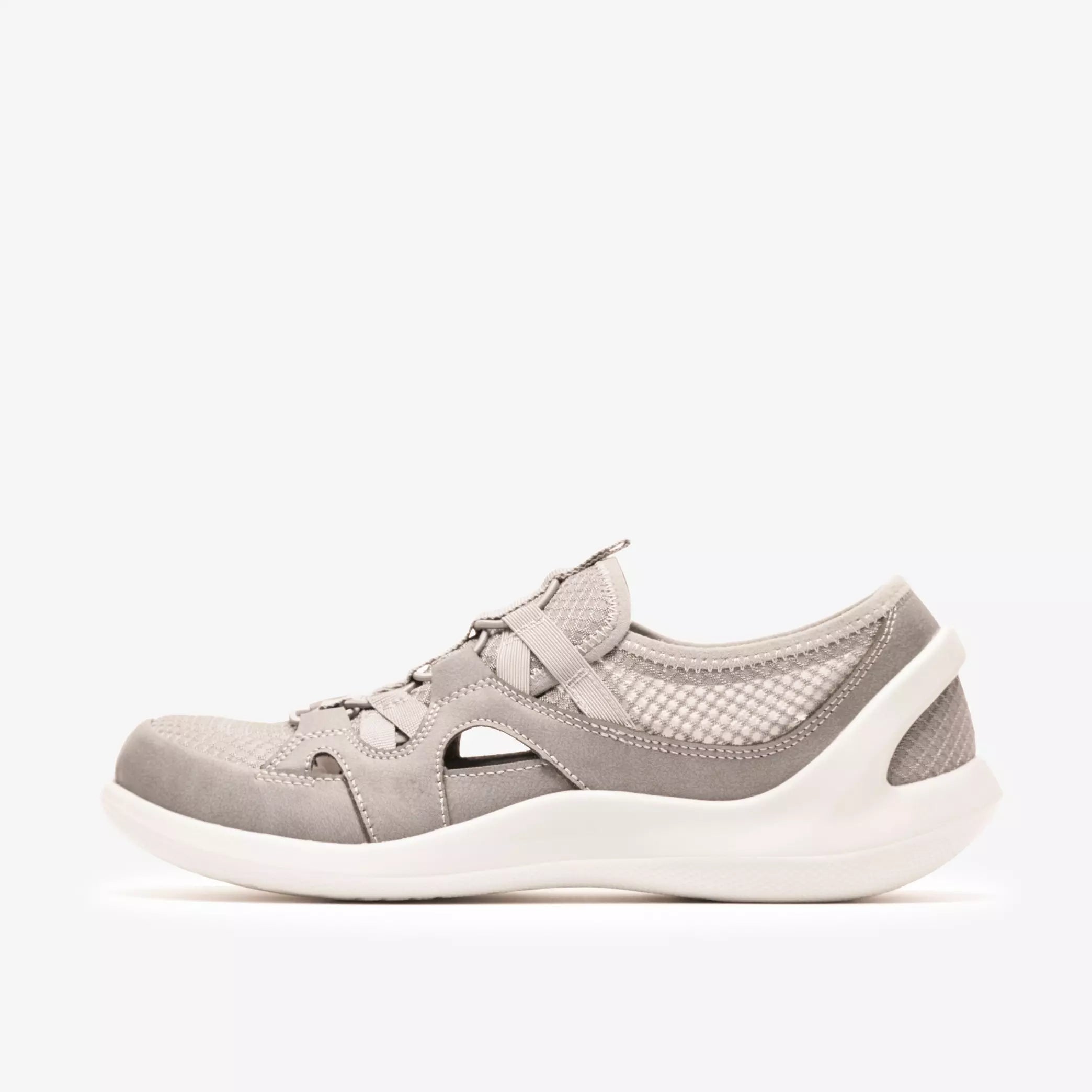 Clarks Women's Solevana Step Shoes Pale Grey