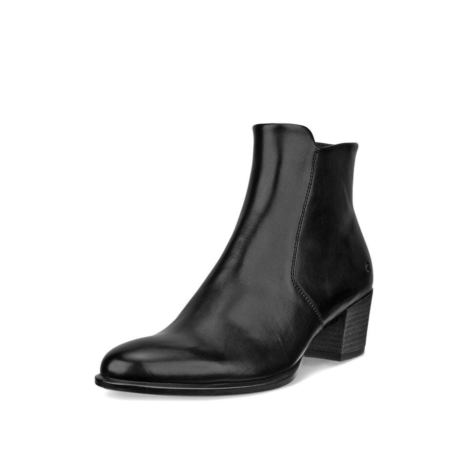 ECCO Women's Shape 35 Zip Boots Black