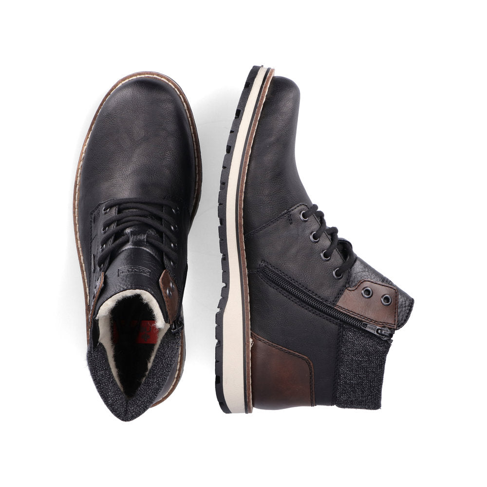Rieker Men's 38434-00 Boots Black