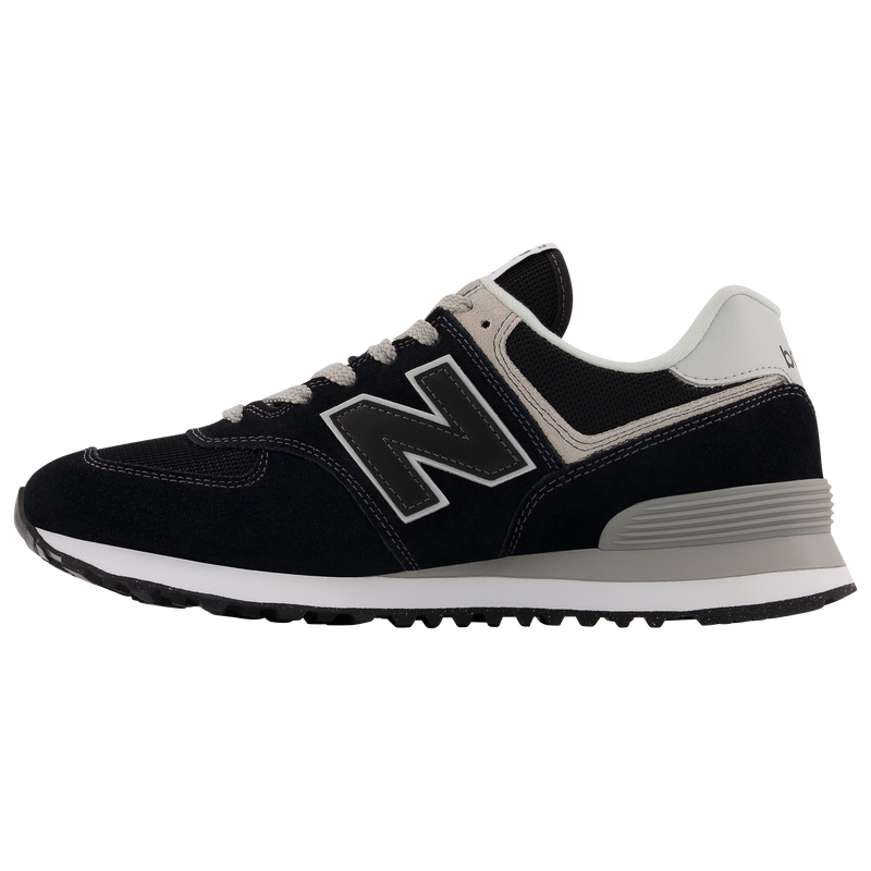 New Balance Men's 574 Core Sneakers Black White