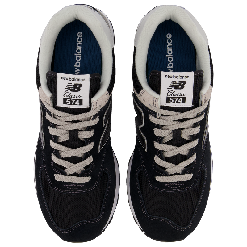 New Balance Men's 574 Core Sneakers Black White