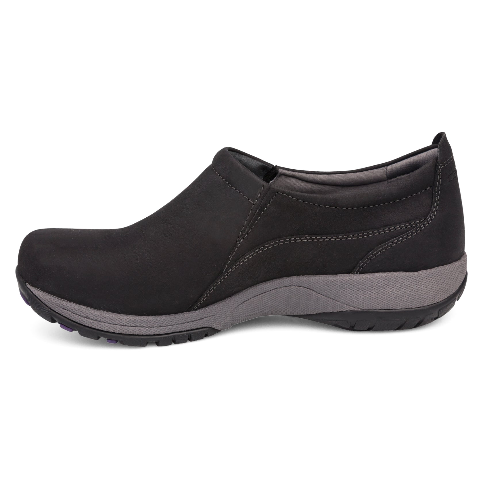 Dansko Women's Patti Milled Nubuck Slip-On Shoes Black