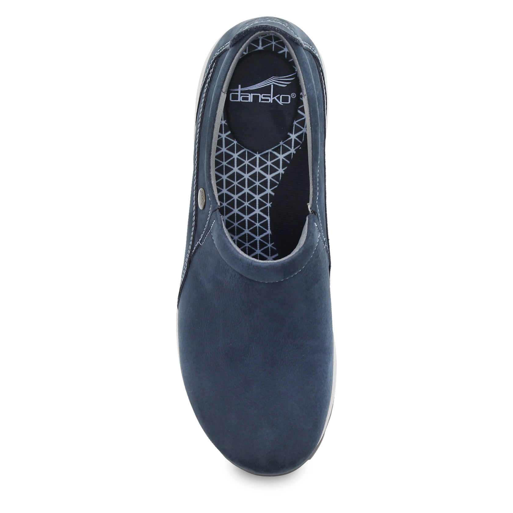 Dansko Women's Patti Milled Nubuck Slip-On Shoes Navy