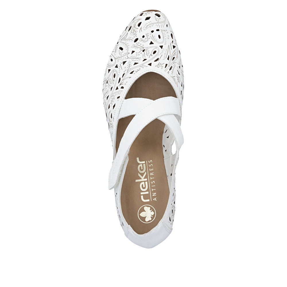 Rieker Women's 43773-80 Casual Shoe White