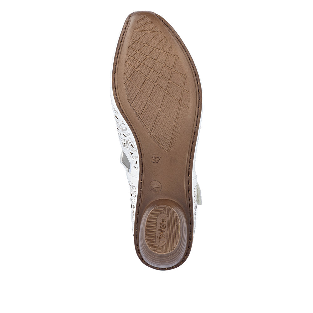 Rieker Women's 43773-80 Casual Shoe White