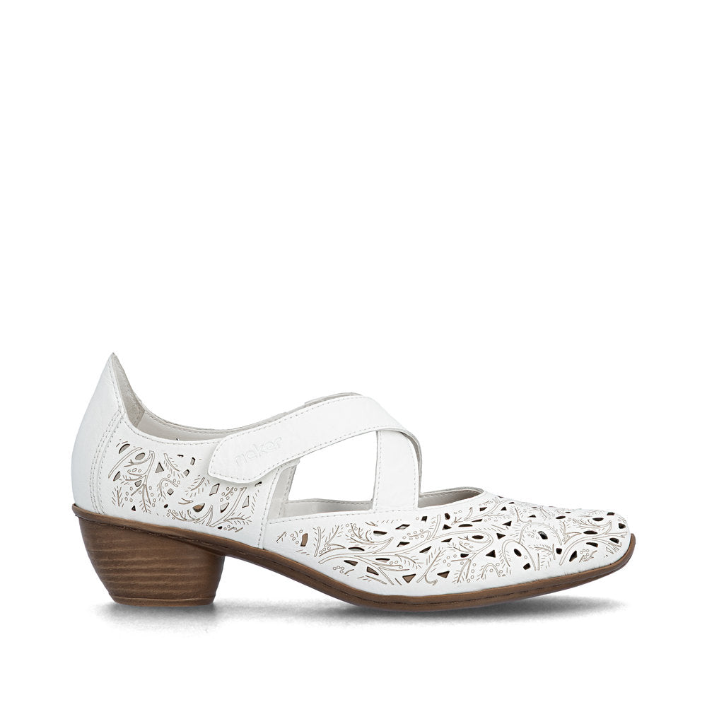 Rieker Women's 43773-80 Casual Shoe White