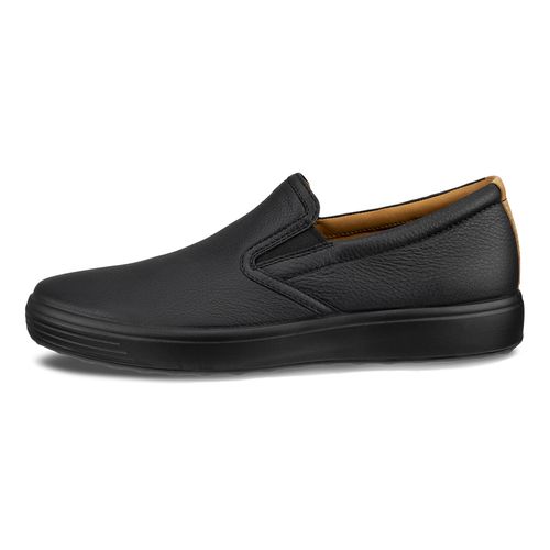 ECCO Men's Soft 7 Slip-On Sneakers Black