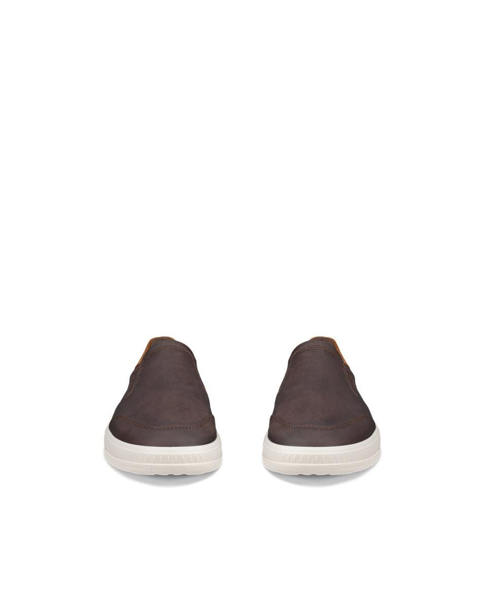 ECCO Men's Move M Slip-On Sneakers Camel/Coffee