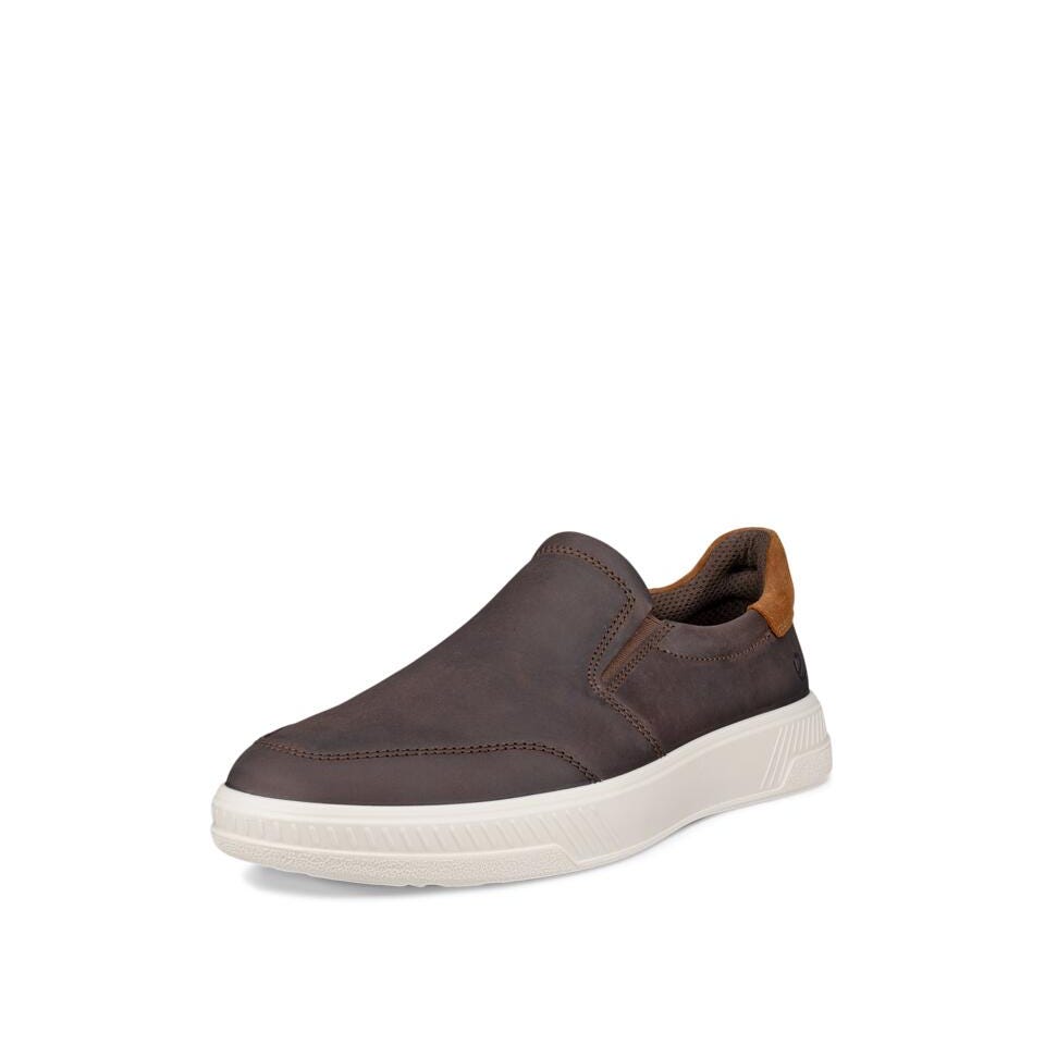 ECCO Men's Move M Slip-On Sneakers Camel/Coffee