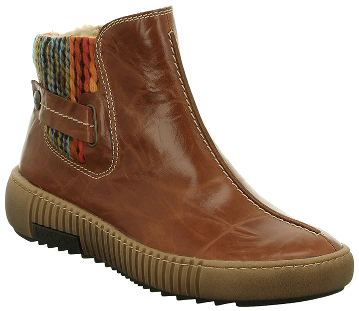 Josef Seibel Women's Maren 19 Water Proof Ankle Boots Brandy