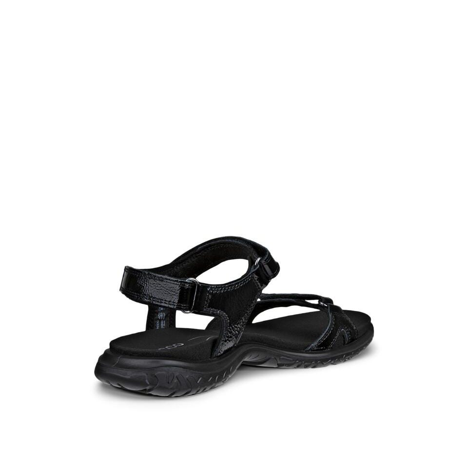 ECCO Women's Offroad Roam Sandals Black Leather