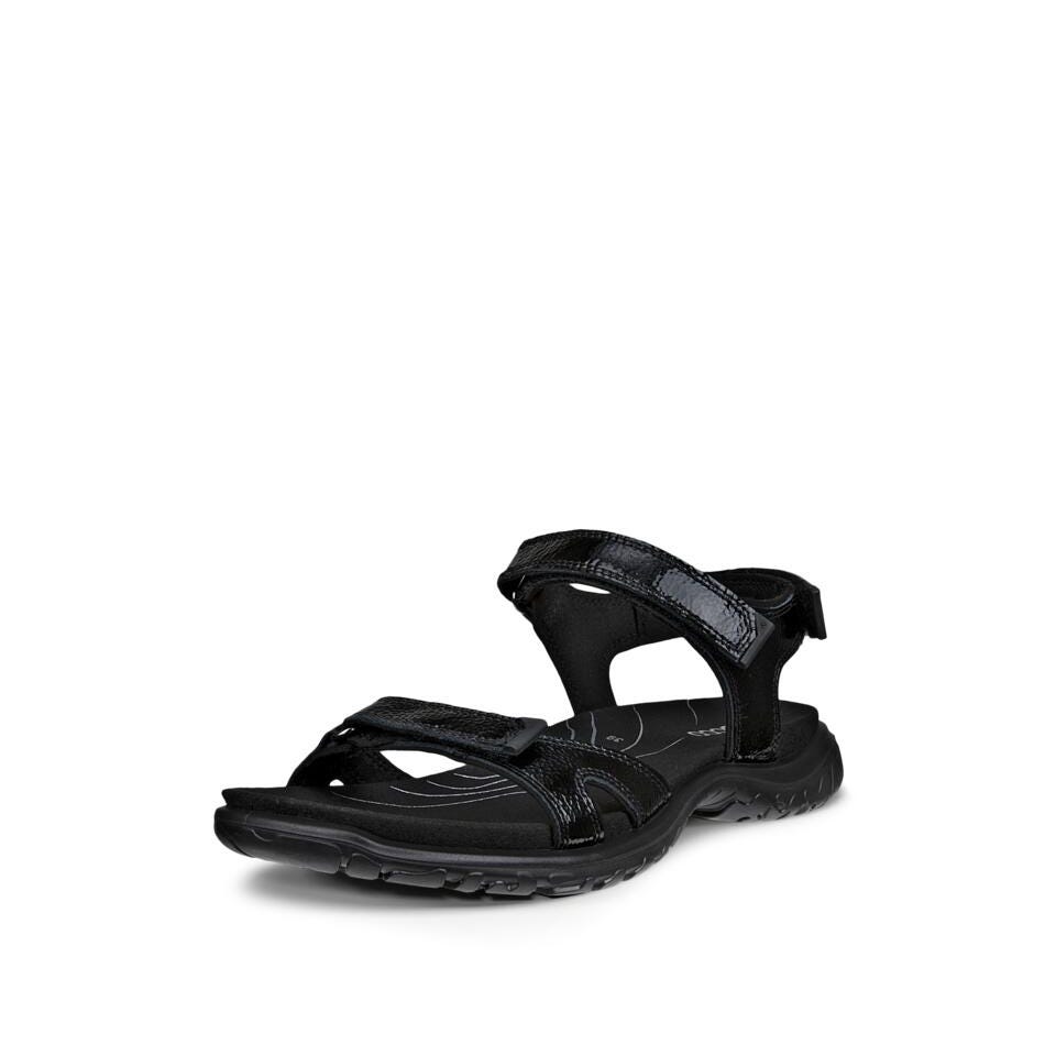 ECCO Women's Offroad Roam Sandals Black Leather