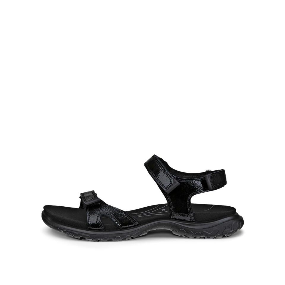 ECCO Women's Offroad Roam Sandals Black Leather