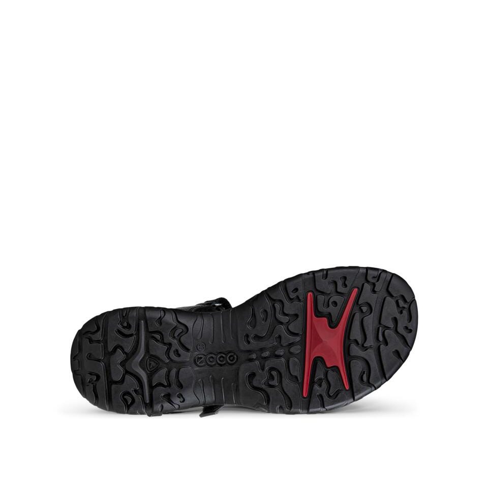 ECCO Women's Offroad Roam Sandals Black Leather