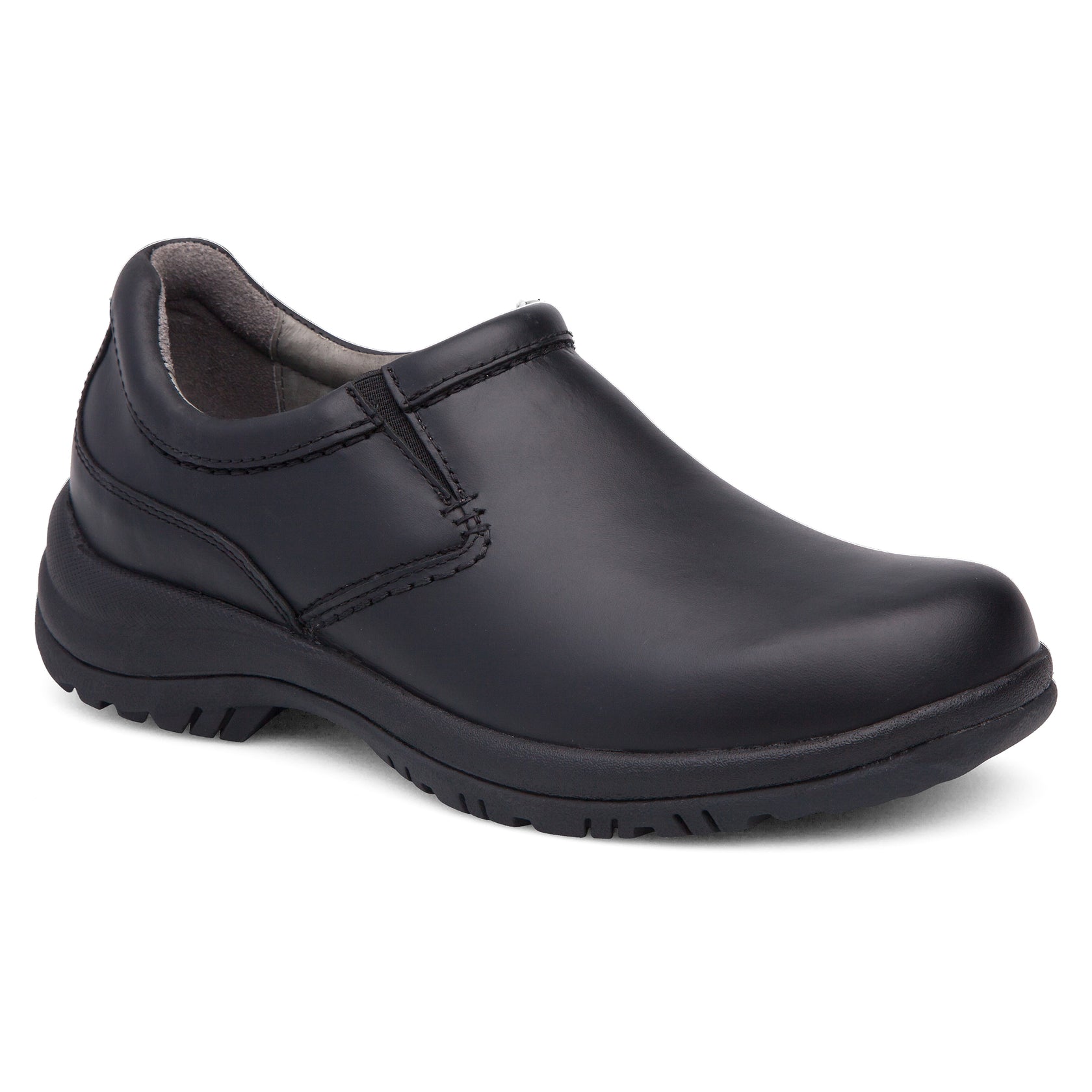 Dansko Men's Wynn Smooth Slip-On Shoes Black