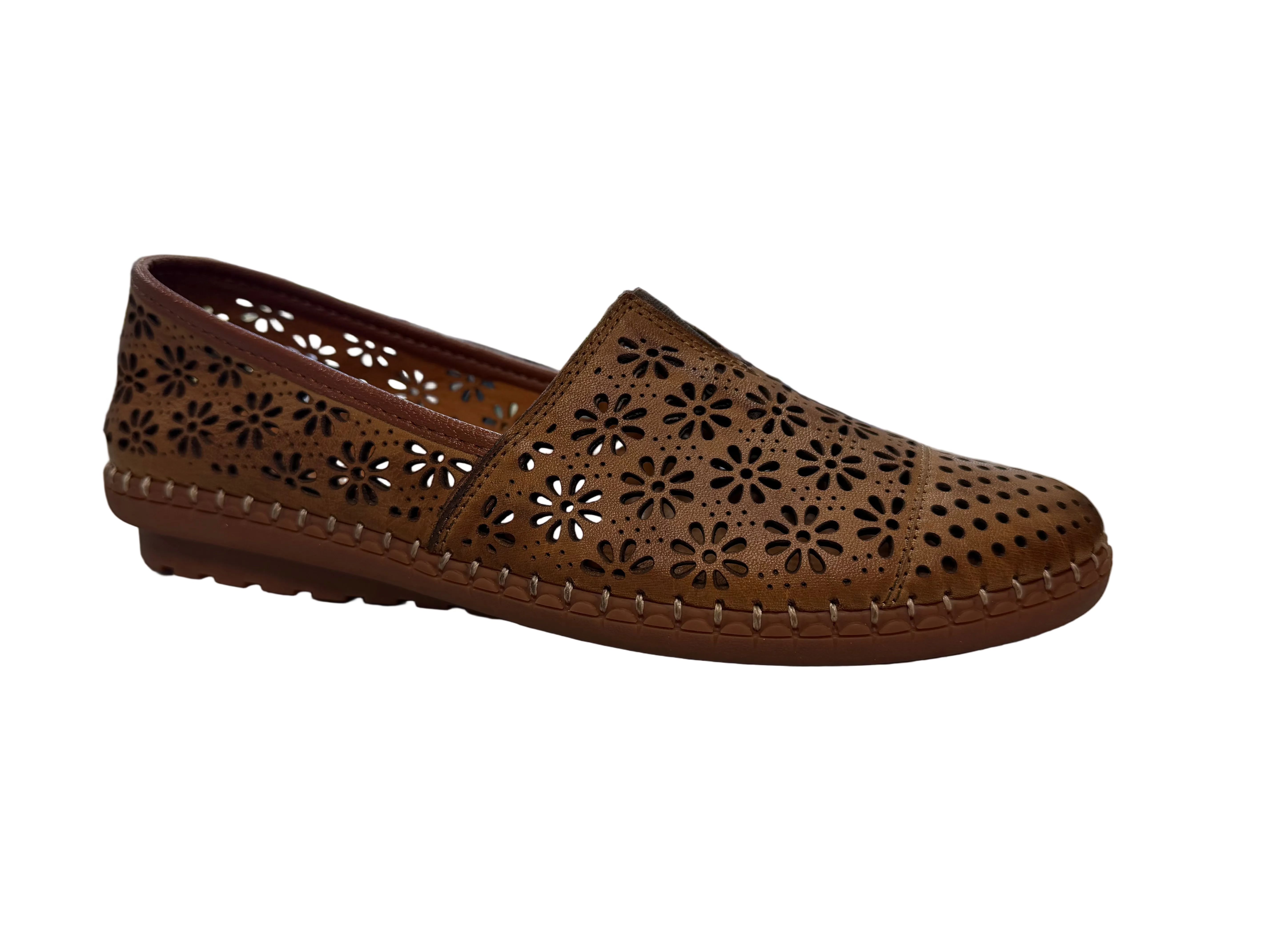 Volks Walkers Women's 1554 Slip-On Brown