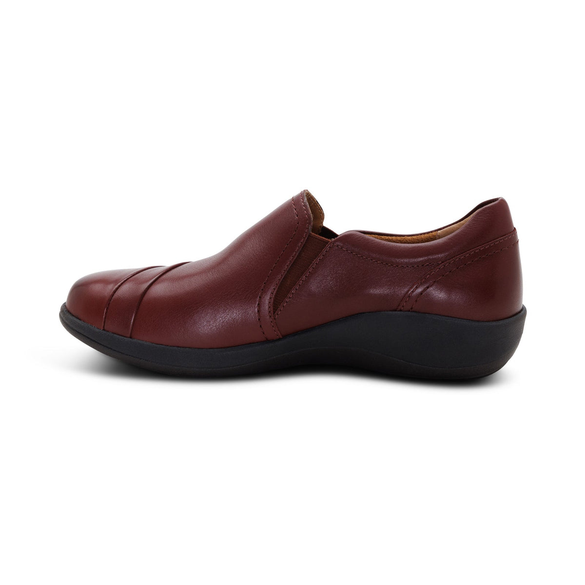 Aetrex Women's Helena Slip-On Shoes Burgundy
