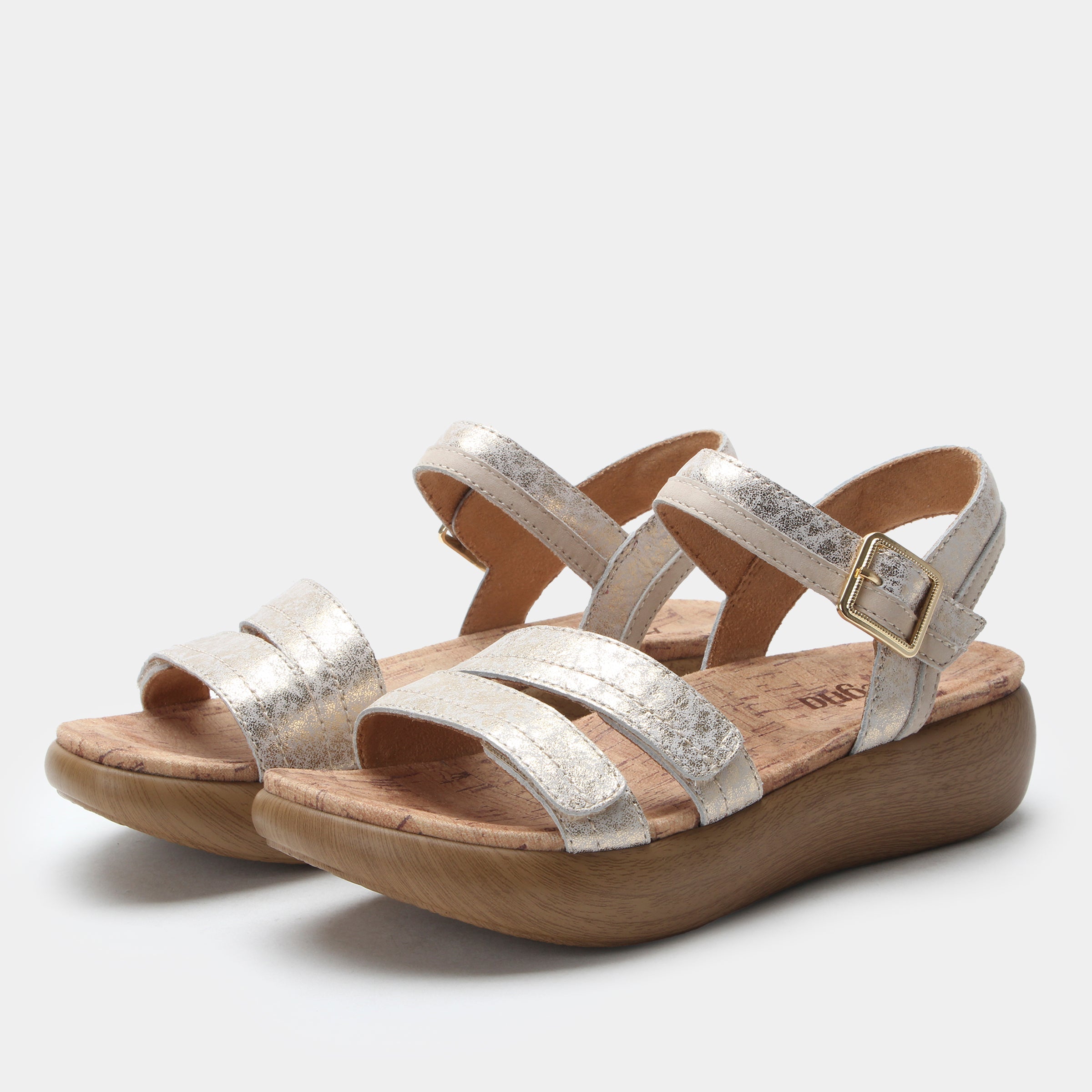 Alegria Women's Blinda Sandals Champagne