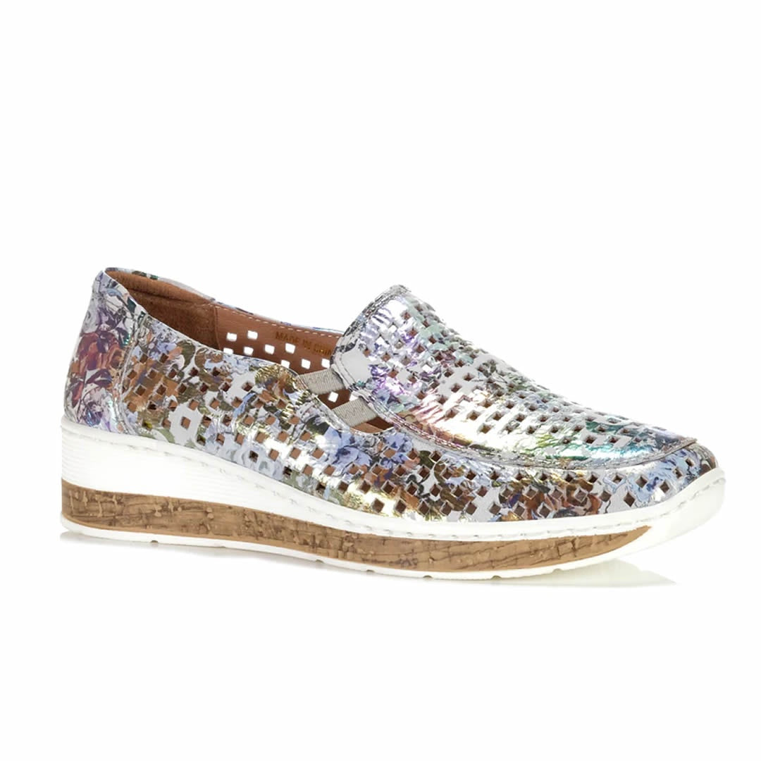 Cassini Women's Monkey Slip-On Wild Rose