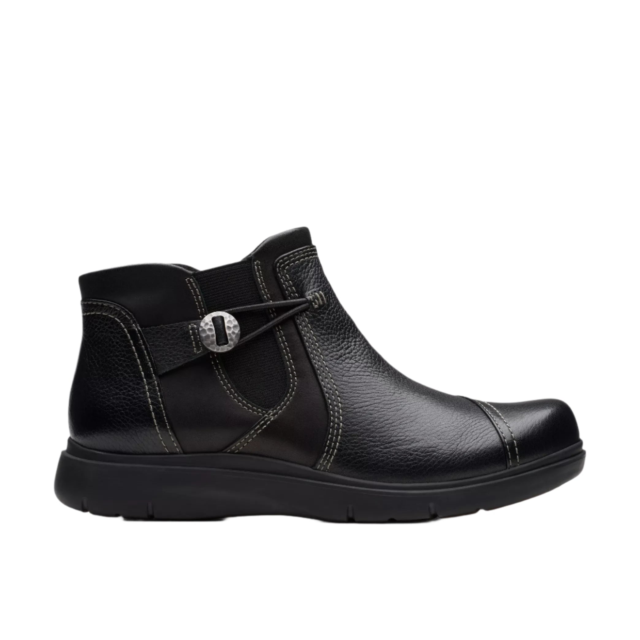 Clarks Women's Certina Joy Black Leather