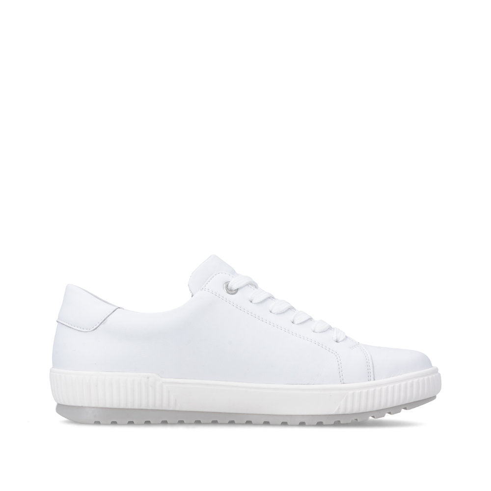 Remonte Women's D0700 Shoes White Leather