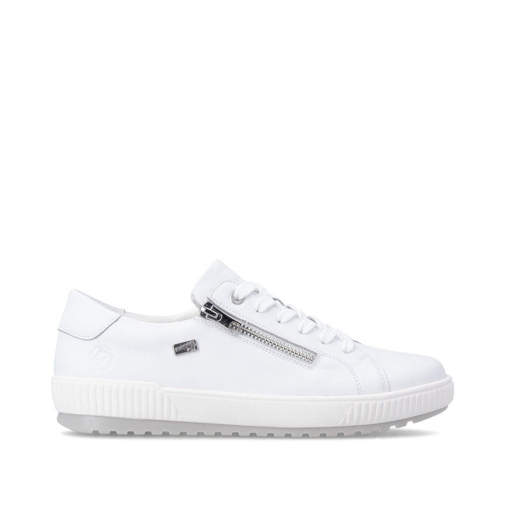 Remonte Women's D0700 Shoes White Leather