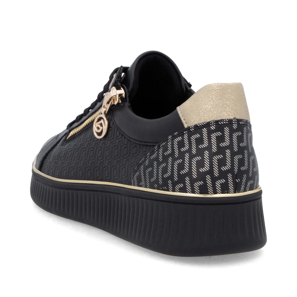 Remonte Women's D2E00-03 Shoes Black Combination