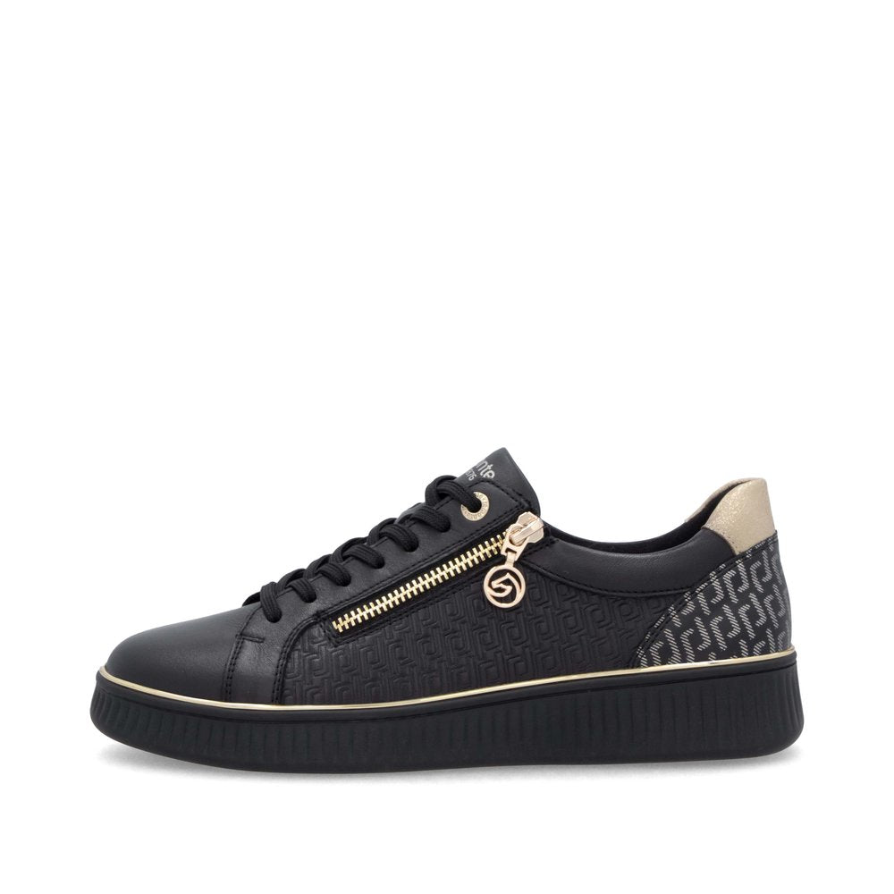 Remonte Women's D2E00-03 Shoes Black Combination