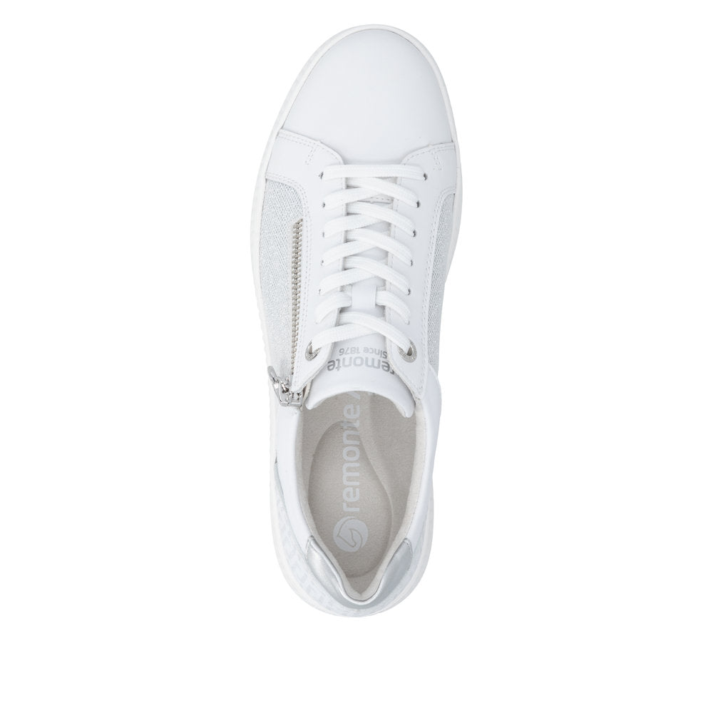 Remonte Women's D2E00 Shoes White Combination