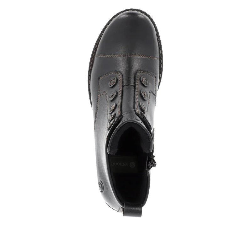 Remonte Women's D4392-01 Ankle Boots Black