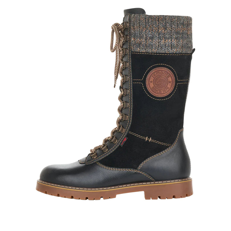 Remonte Women's D9375-01 Tall Boots Black