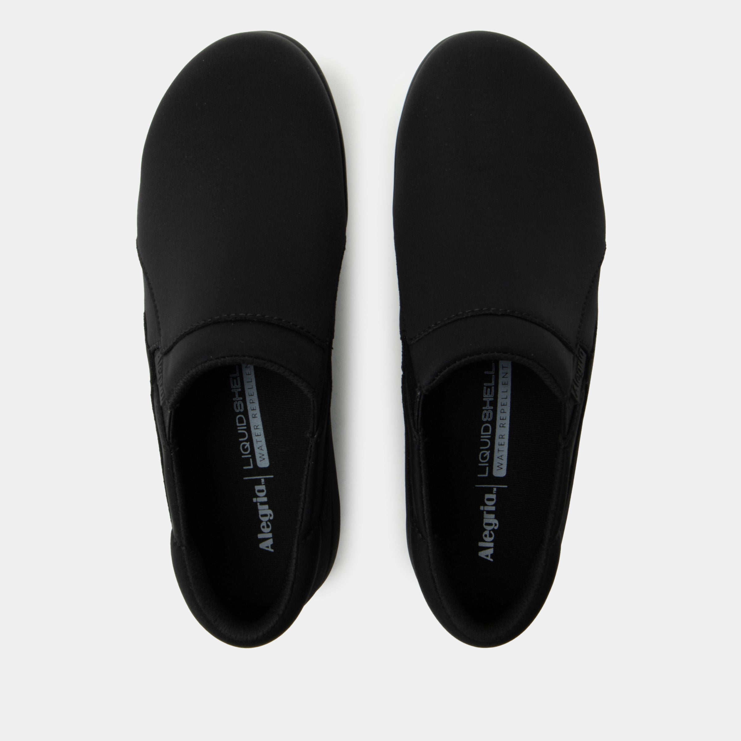 Alegria Duette Casual Shoes Waterproof Liquid Black
