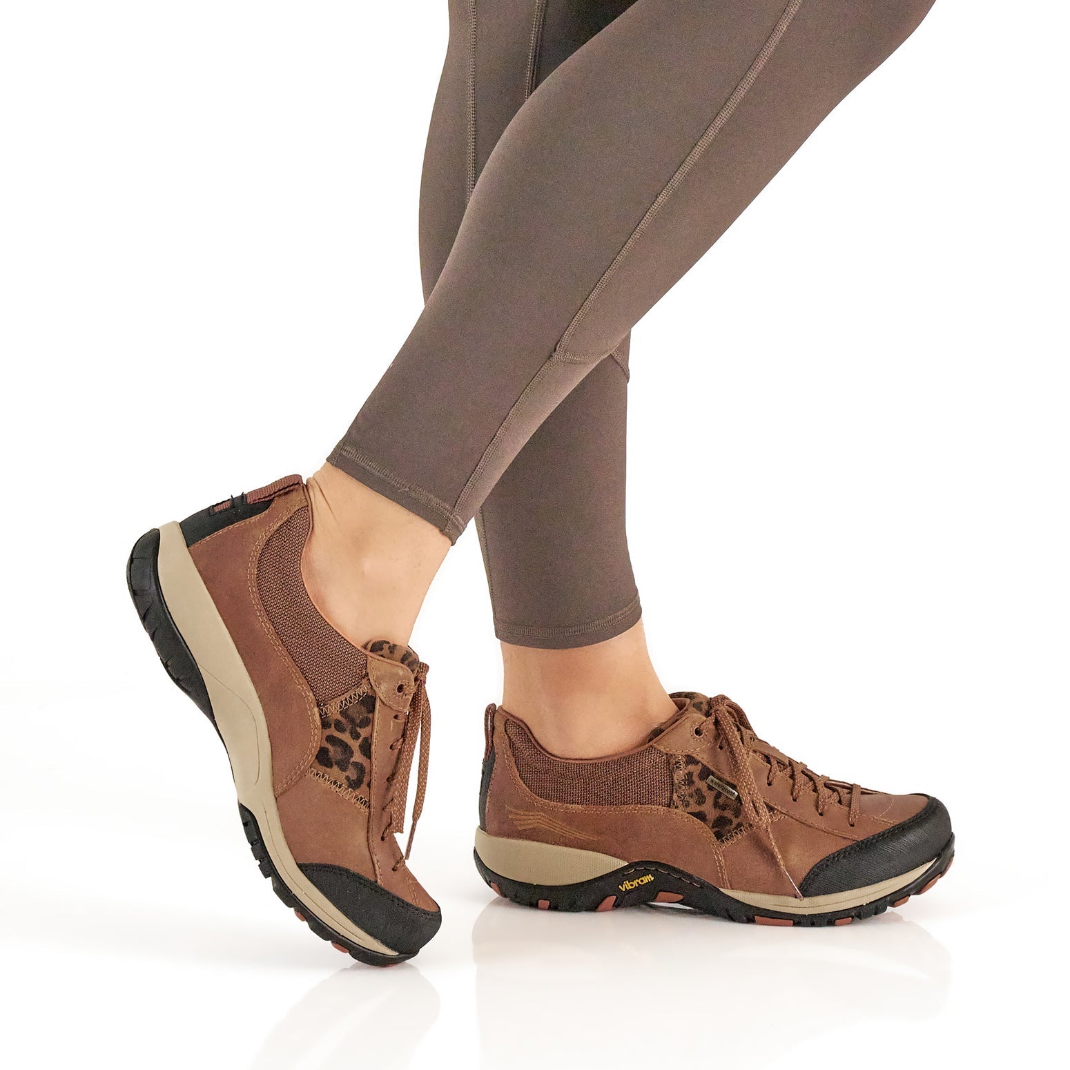 Dansko Women's Paisley Sneakers Brown/Leopard