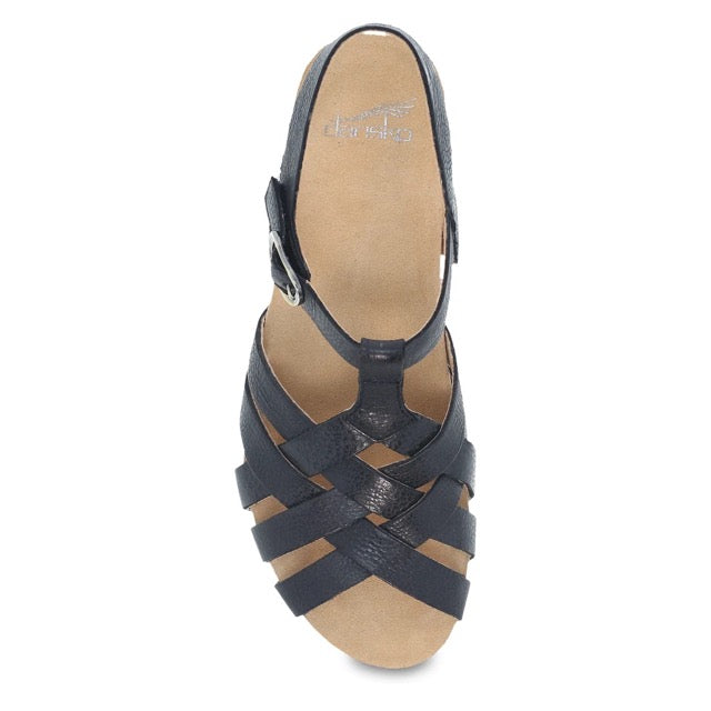 Dansko Women's Tinley Sandals Burnished Black