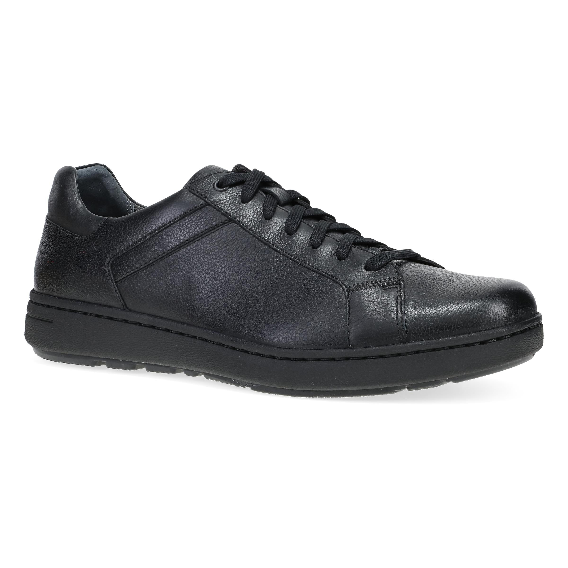 Dansko Men's Timothy Waterproof Work/Kitchen Shoes Black Leather