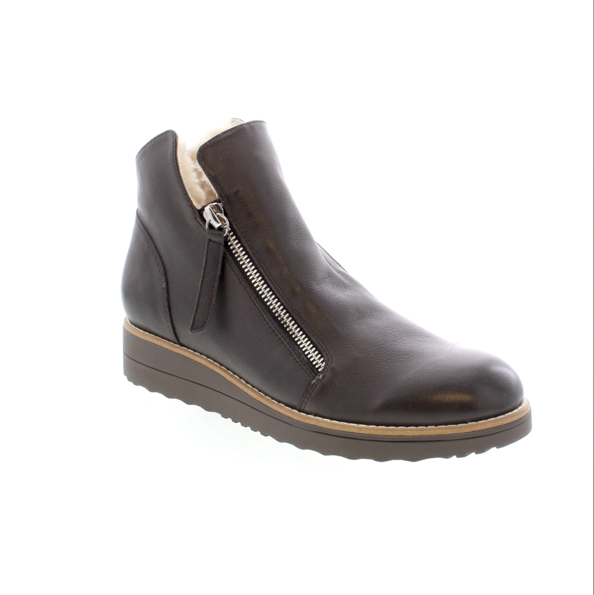 Django & Juliette Women's Opal Boots Chocolate