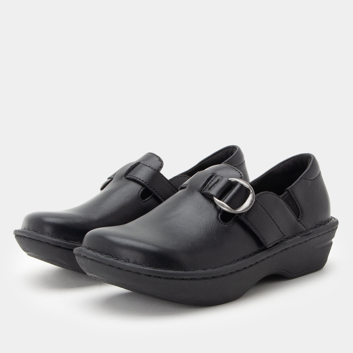 Alegria Women's Fynn Shoes Black Nappa