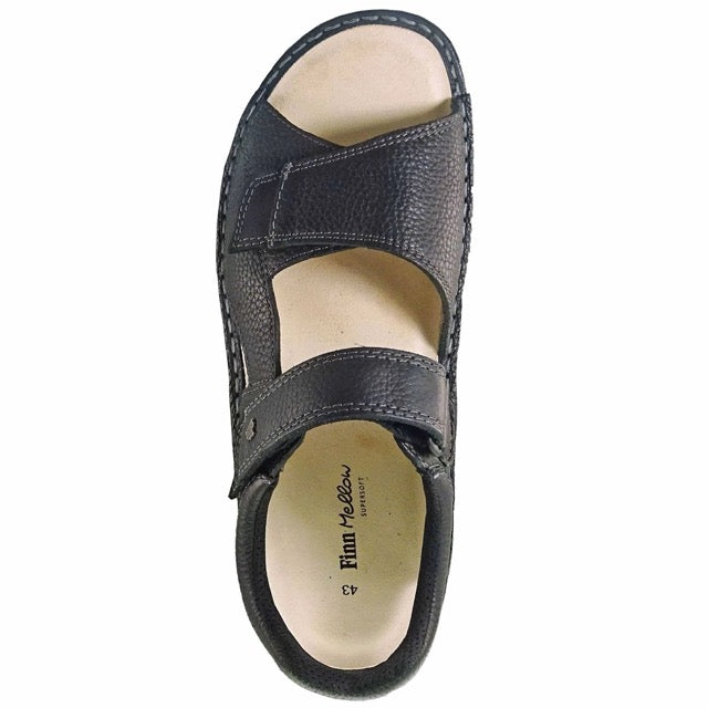 Finn Comfort Women's Skiathos Sandals Hillcrest Black