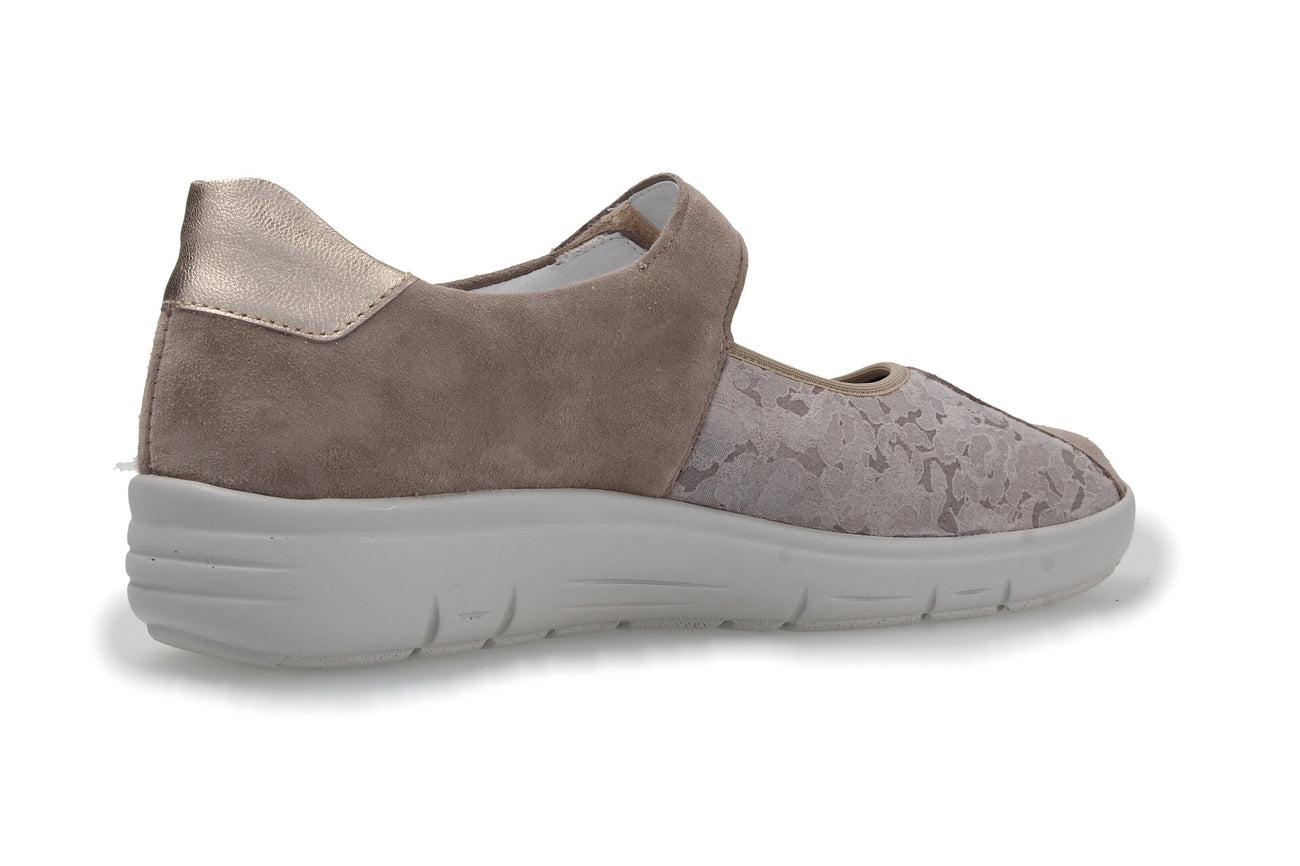 Semler Women's Greta Ballerina Mary Jane Panna/Düne