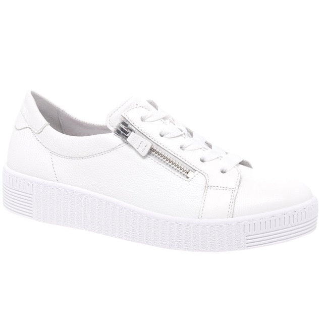 Gabor Women's Cervo Casual Shoe White