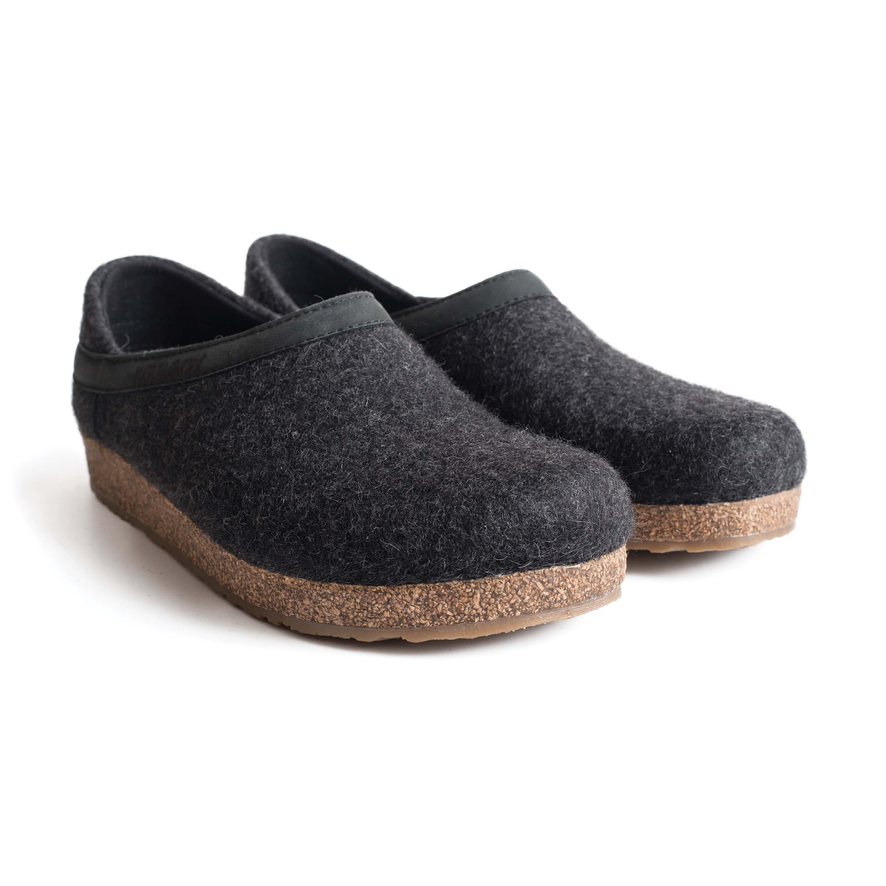 Haflinger GZH Slippers Charcoal