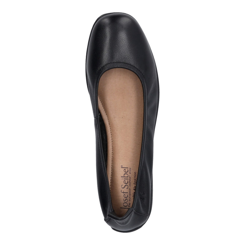 Josef Seibel Women's Fenja 01 Flats Black/Black