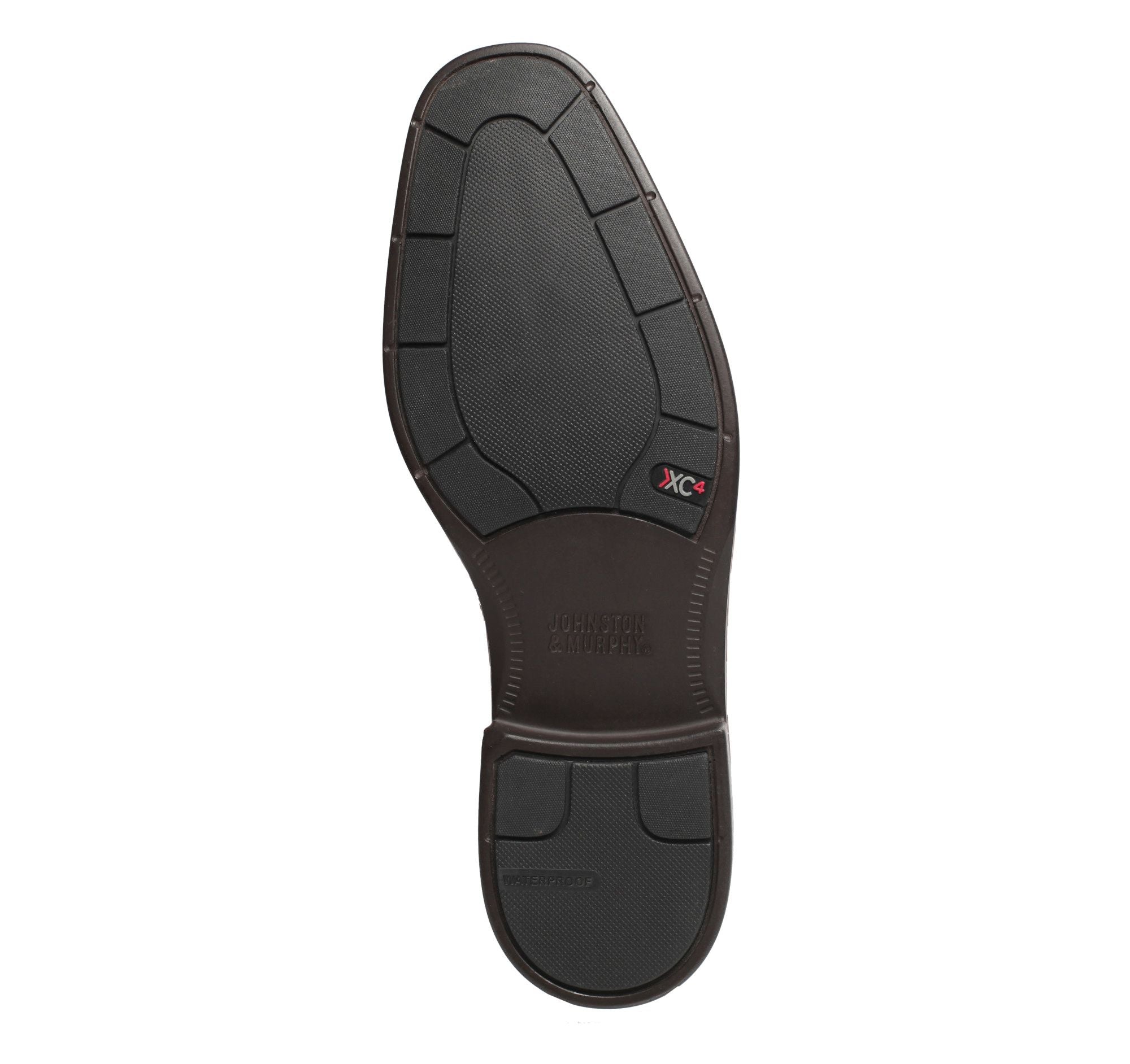 Johnston & Murphy XC4 Branning Cap Toe Dress Shoes Black