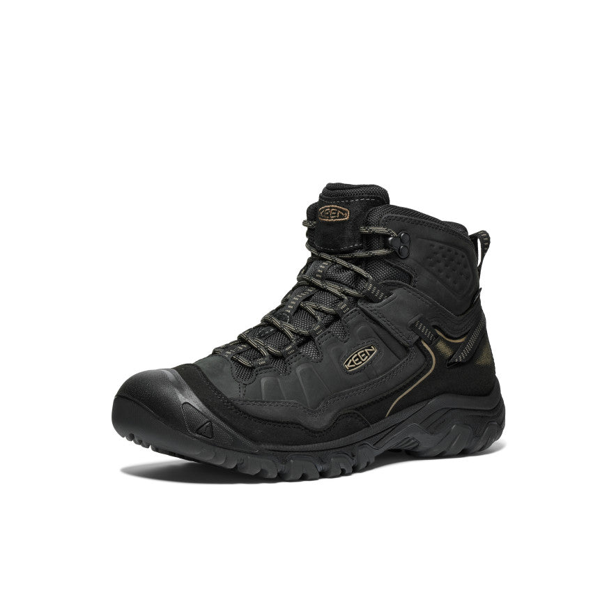 Keen Men's Targhee IV Waterproof Boots Triple Black