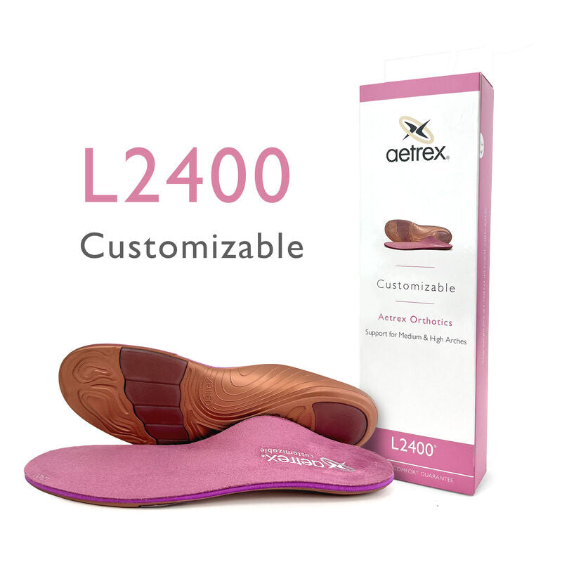 Aetrex Women's Customizable Orthotics - Insoles for Personalized Comfort